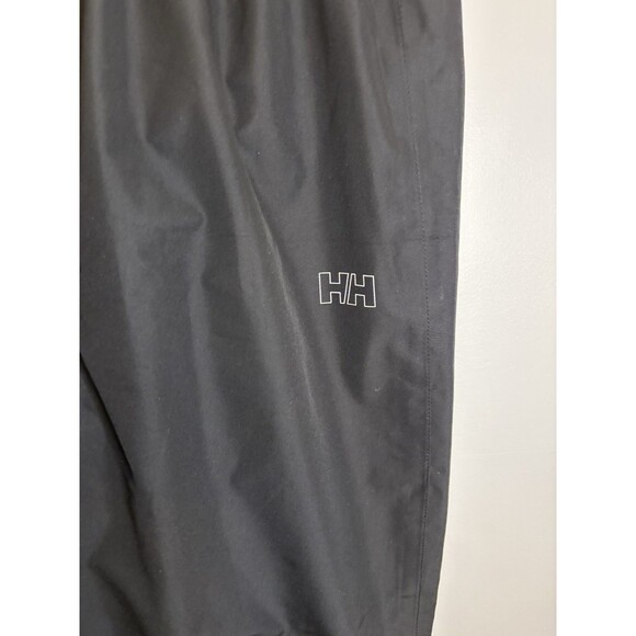 HELLY HANSEN Women Seven J Black Rain Pants Medium Wind Waterproof Lined Outdoor - Picture 9 of 13